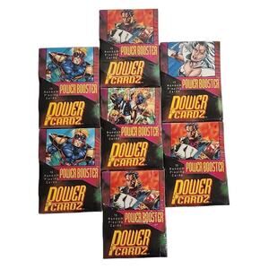 Power Cardz Power Booster 15 Random Playing Cards Lot Of 7 Brand New 1995